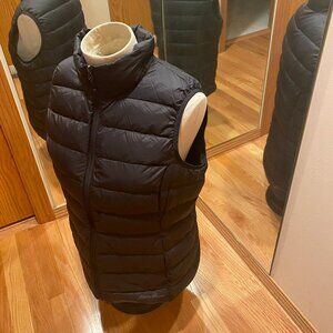 Black, Eddie Bauer, Down Vest Women's Large